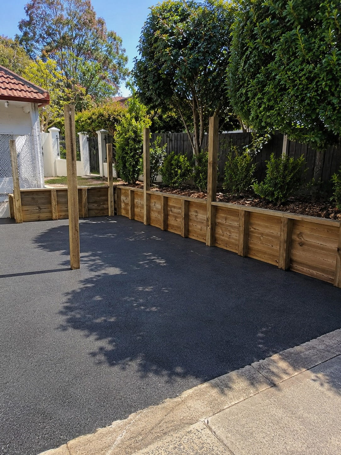Timber retaining walls Auckland NZ